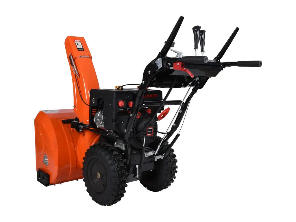 2026 Ducar 30″ Snow Blower, 302 cc, electric and recoil start, heated handles, LED light