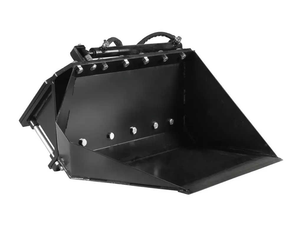 2026 Ducar 45" tilting bucket, 130L, for DUESOSKID-30 stand-on skid steer
