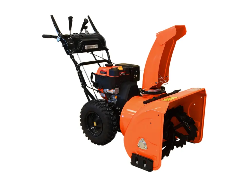 Ducar Souffleuse à neige 26″, 212 cm³, démarrage électrique et à rappel,poignées chauffantes, phare DEL 2026