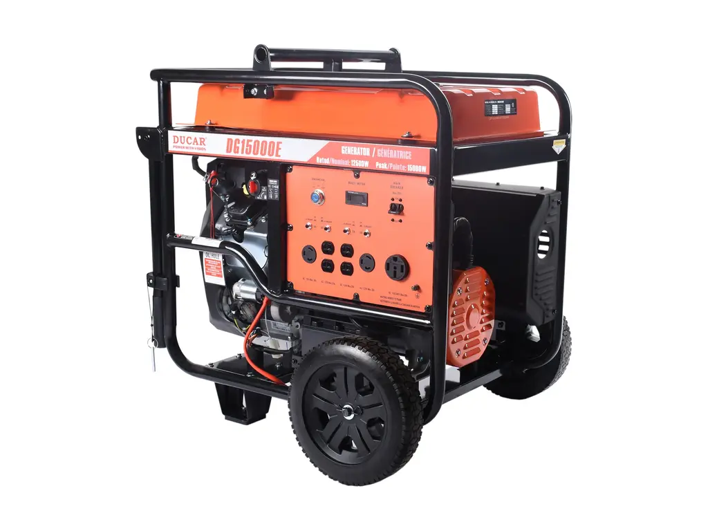 2026 Ducar Generators 15 000W Generator, 20 HP, gasoline
