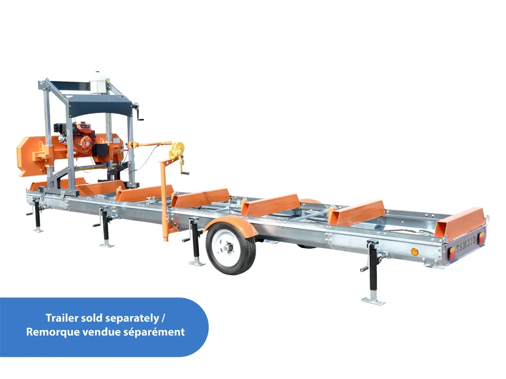 Ducar Scierie mobile 31 po, 15 CV, 420 cm³ 2026