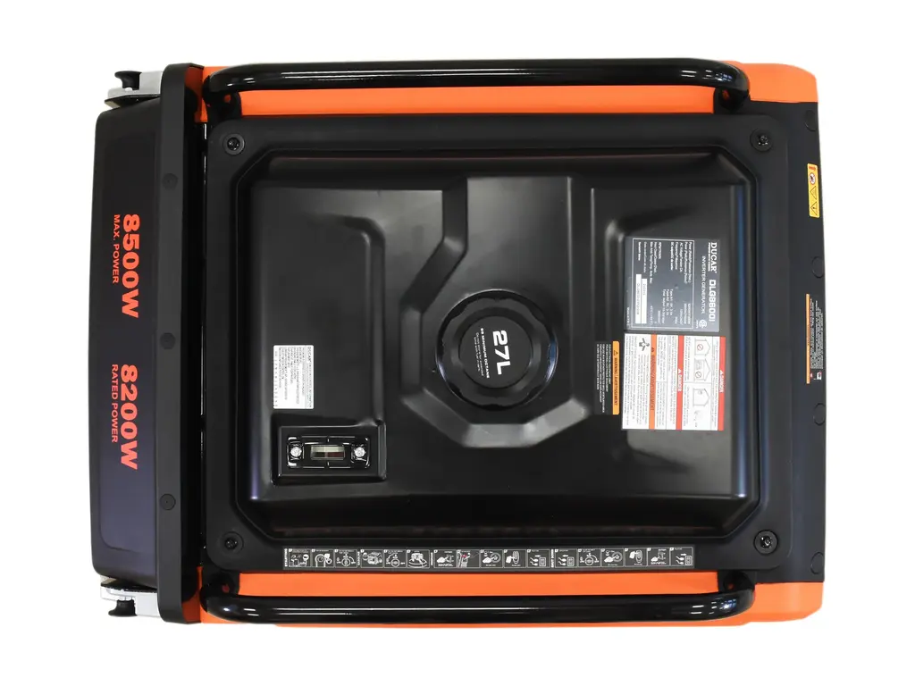 2026 Ducar Generators 8500W Inverter generator, 16 HP, remote start, dual-fuel (LPG / gasoline)