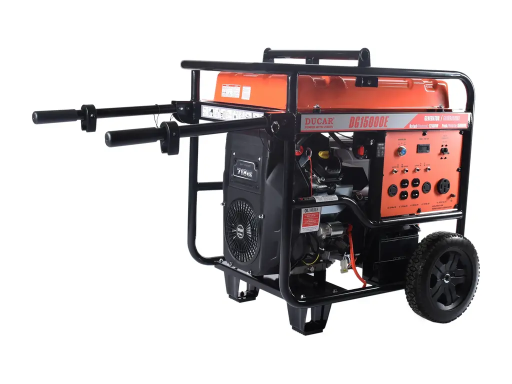 Ducar Génératrices Génératrice 15 000W, 20 CV, essence 2026
