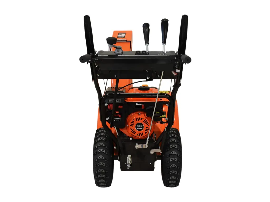 Ducar Souffleuse à neige 26″, 212 cm³, démarrage électrique et à rappel,poignées chauffantes, phare DEL 2026