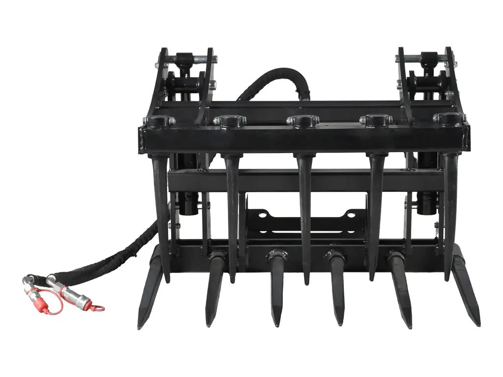 2026 Ducar 30" grapple bucket, with mounting plate, for DUESOSKID-30 stand-on skid steer