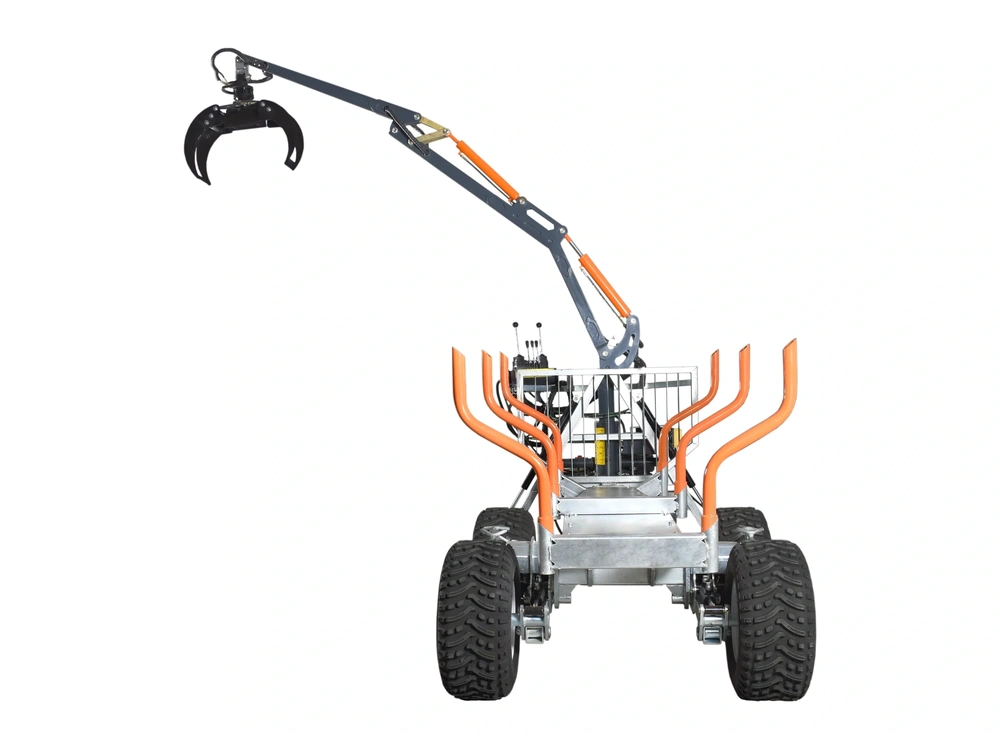 2026 Ducar Timber trailer with crane, 9 HP, 270 cc engine, for ATV Timber trailer with crane, 9 HP, 270 cc engine, for ATV alt
