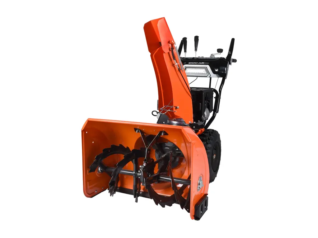 Ducar Souffleuse à neige 28″, 252 cm³, démarrage électrique et à rappel, poignées chauffantes, phare DEL 2026