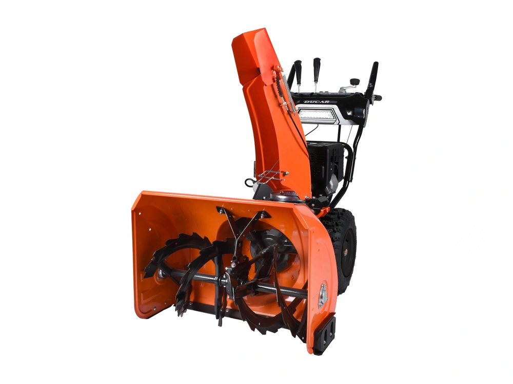 Ducar Souffleuse à neige 28″, 252 cm³, démarrage électrique et à rappel, poignées chauffantes, phare DEL Souffleuse à neige 28″, 252 cm³, démarrage électrique et à rappel, poignées chauffantes, phare DEL 2026 alt