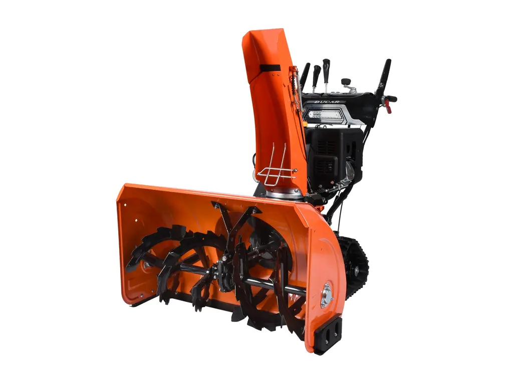 2026 Ducar 34" Snow Blower, 420 cc, tracks, electric start, heated handles, LED light