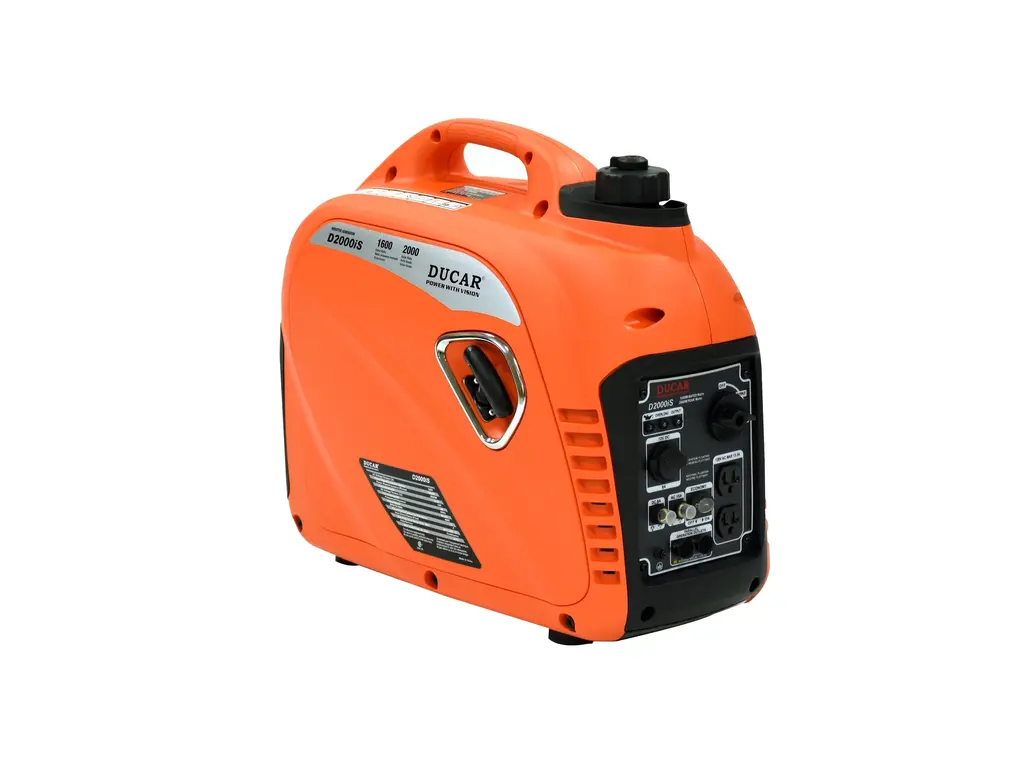 2026 Ducar Generators 2000W Inverter generator, 3 HP, gasoline
