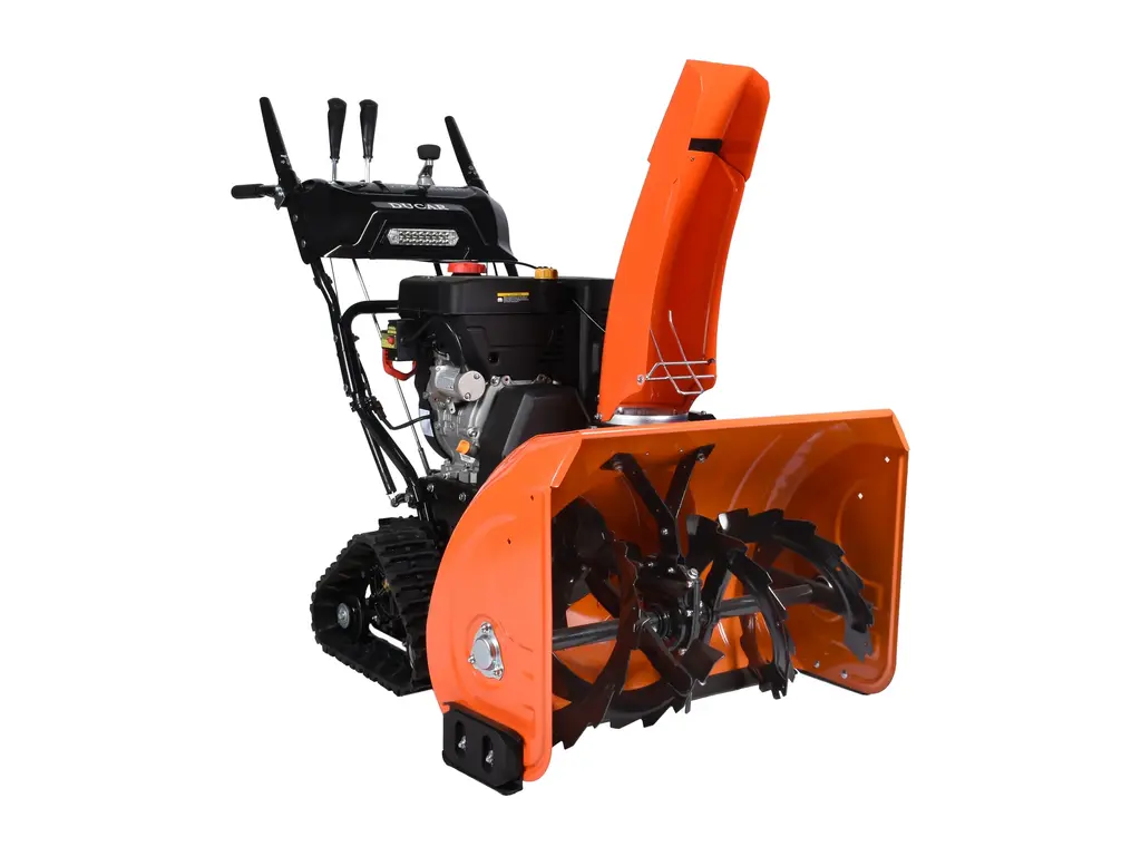 Ducar Souffleuse à neige, 30″, 302 cm³, chenilles, démarrage électrique et à rappel, poignées chauffantes, phare DEL 2026