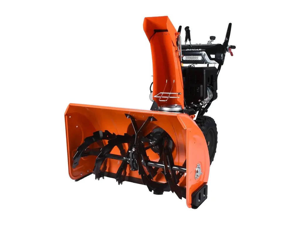 Ducar Souffleuse à neige 34″, 375 cm³, démarrage électrique et à rappel, poignées chauffantes, phare DEL 2026