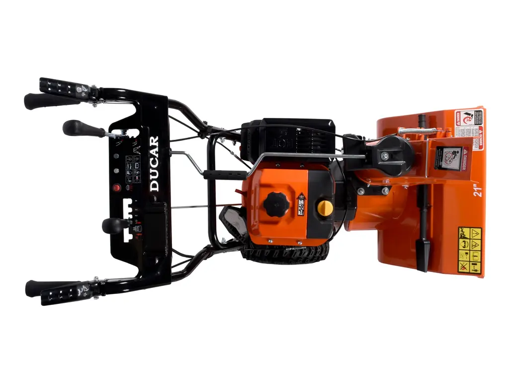 2026 Ducar 21″ Snow Blower, 212 cc, electric and recoil start