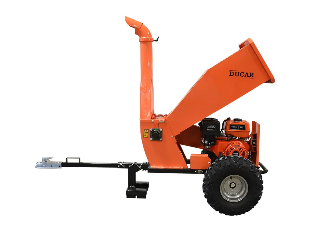2026 Ducar Wood chipper Heavy Duty 15 HP, 420 cc engine, electric start