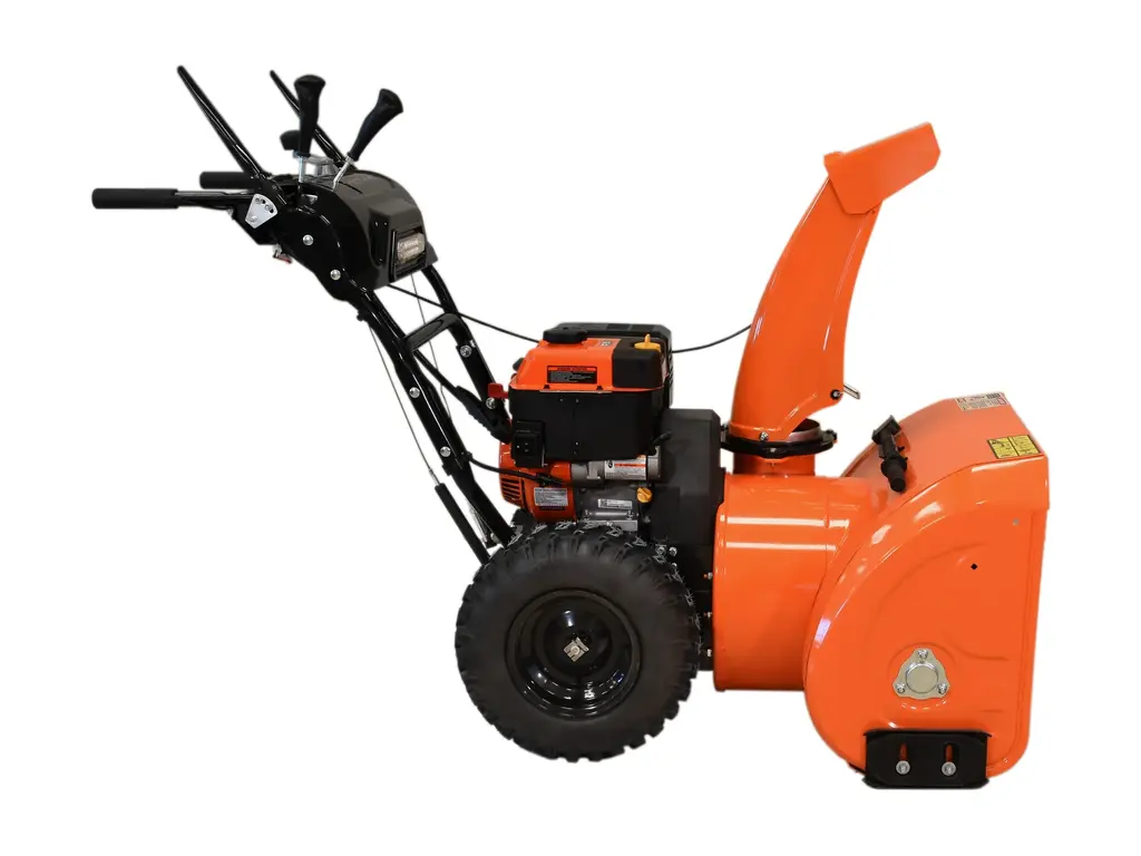 2026 Ducar 26″ Snow Blower, 212 cc, electric and recoil start, heated handles, LED light