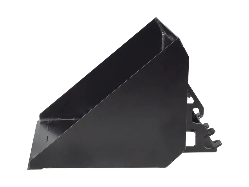 Ducar Godet 29" profil bas avec bord lisse, 130L, pour chargeur sur chenilles DUESOSKID-30 2026