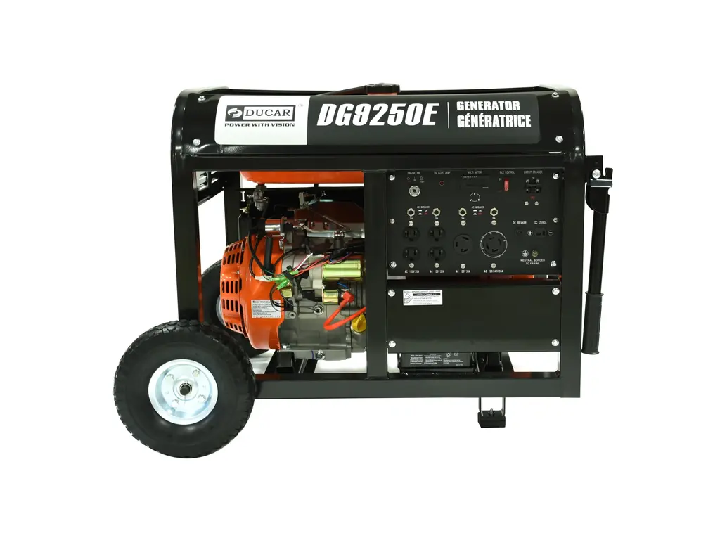 Ducar Génératrices Génératrice Heavy Duty 9250W, 15 CV, essence 2026