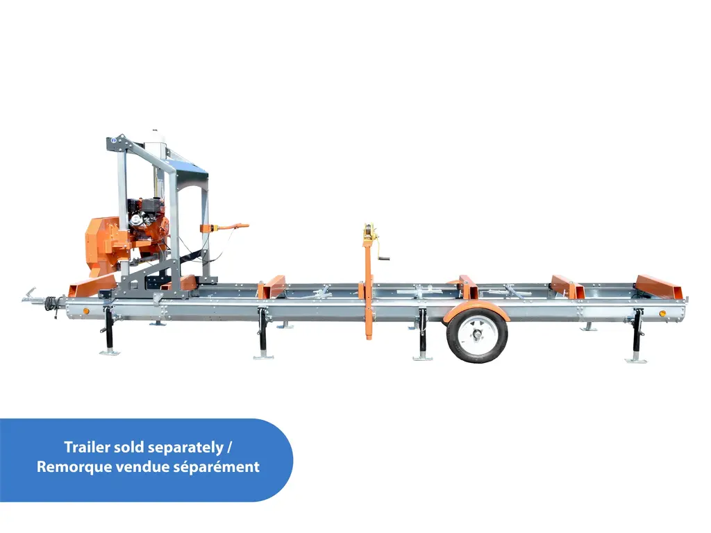 Ducar Scierie mobile 31 po, 15 CV, 420 cm³ 2026