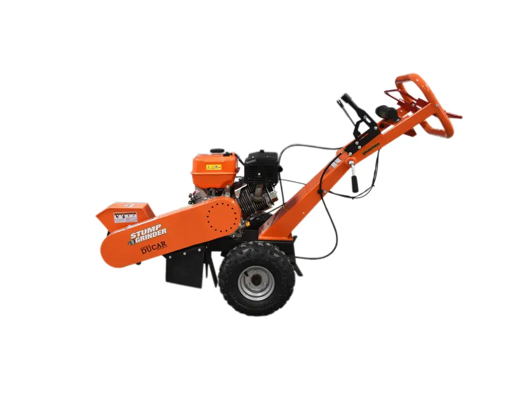 Ducar Déchiqueteuse de souches 15 CV, 8 lames en carbure, moteur Ducar 2026