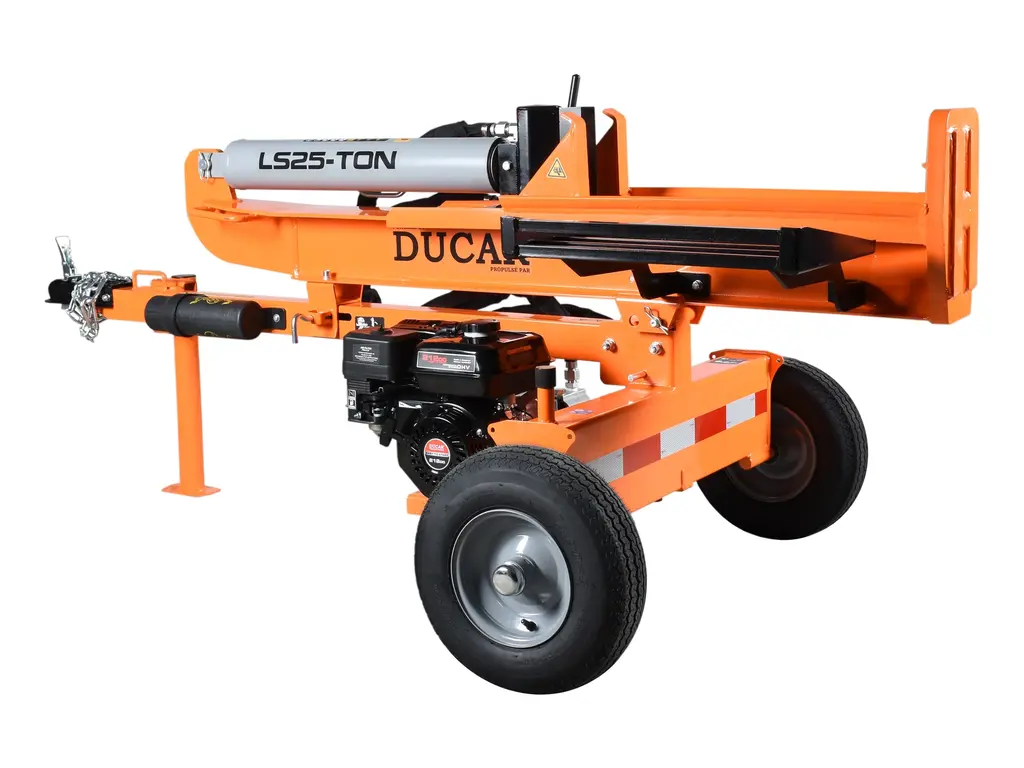 Ducar Fendeuse à bois à essence 25 tonnes, 7 CV 2026