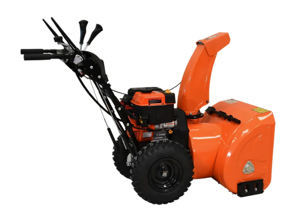 Ducar Souffleuse à neige 26″, 212 cm³, démarrage électrique et à rappel,poignées chauffantes, phare DEL 2026