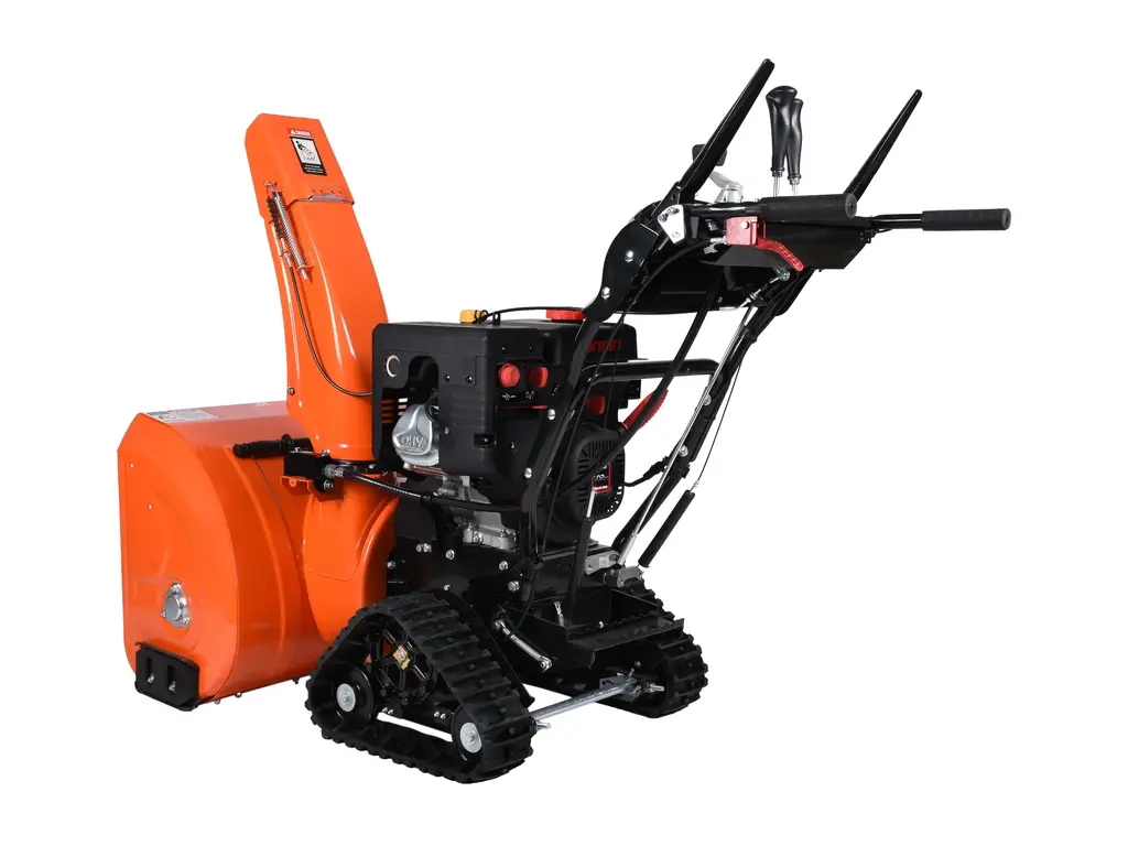 2026 Ducar Snow Blower, 30″, 302 cc, tracks, electric and recoil start, heated handles, LED light