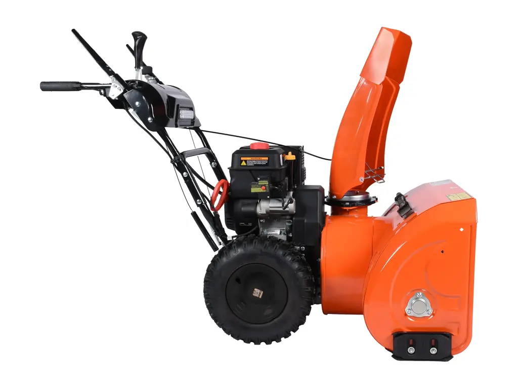 2026 Ducar 28″ Snow Blower, 252 cc, electric and recoil start, heated handles, LED light