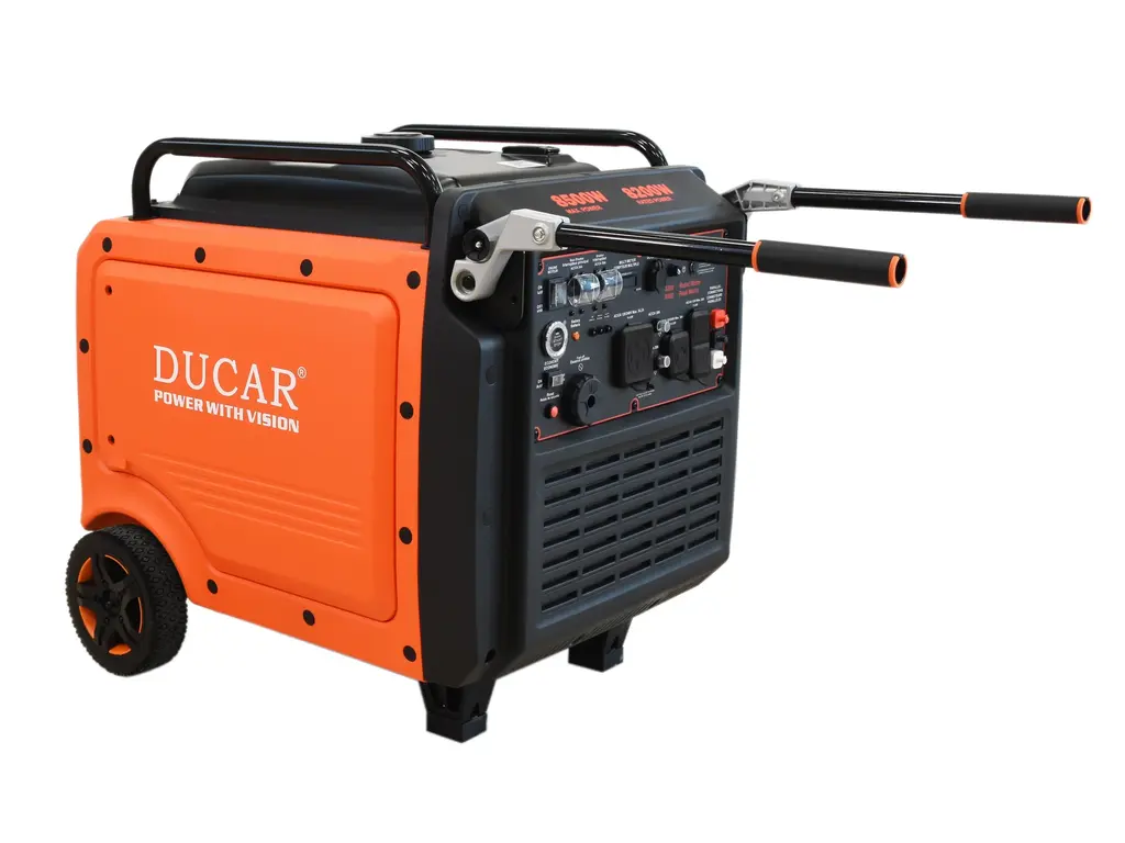 Ducar Génératrices Génératrice à onduleur 8500W, 16 CV, démarreur à distance, essence 2026
