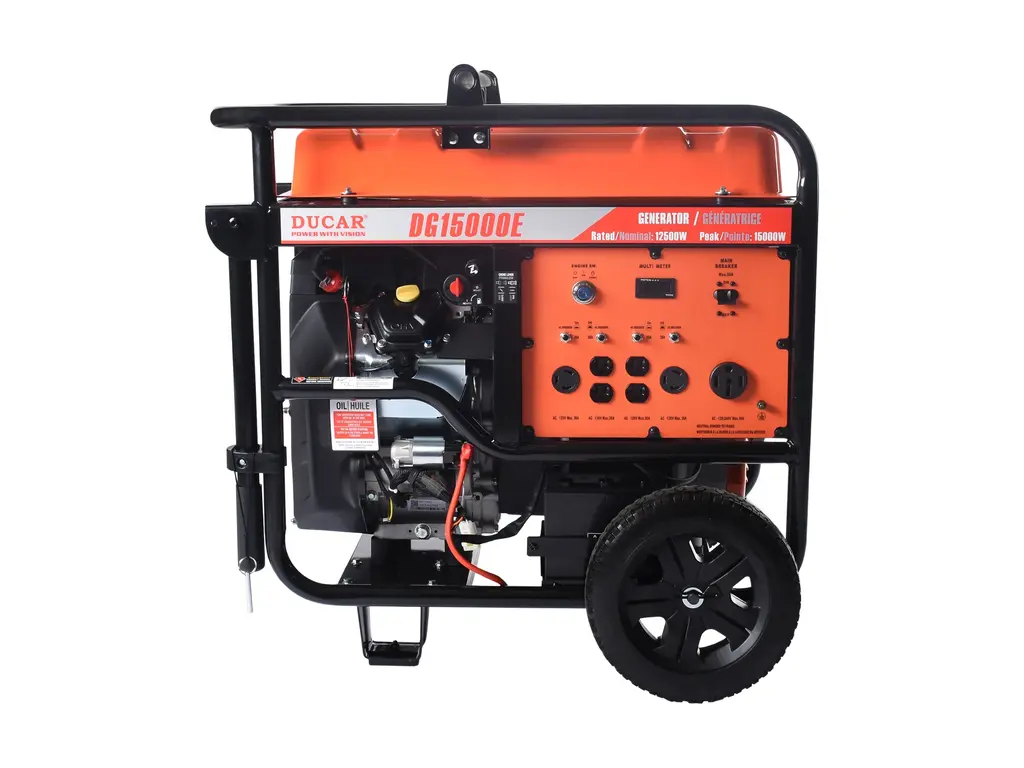Ducar Génératrices Génératrice 15 000W, 20 CV, essence 2026
