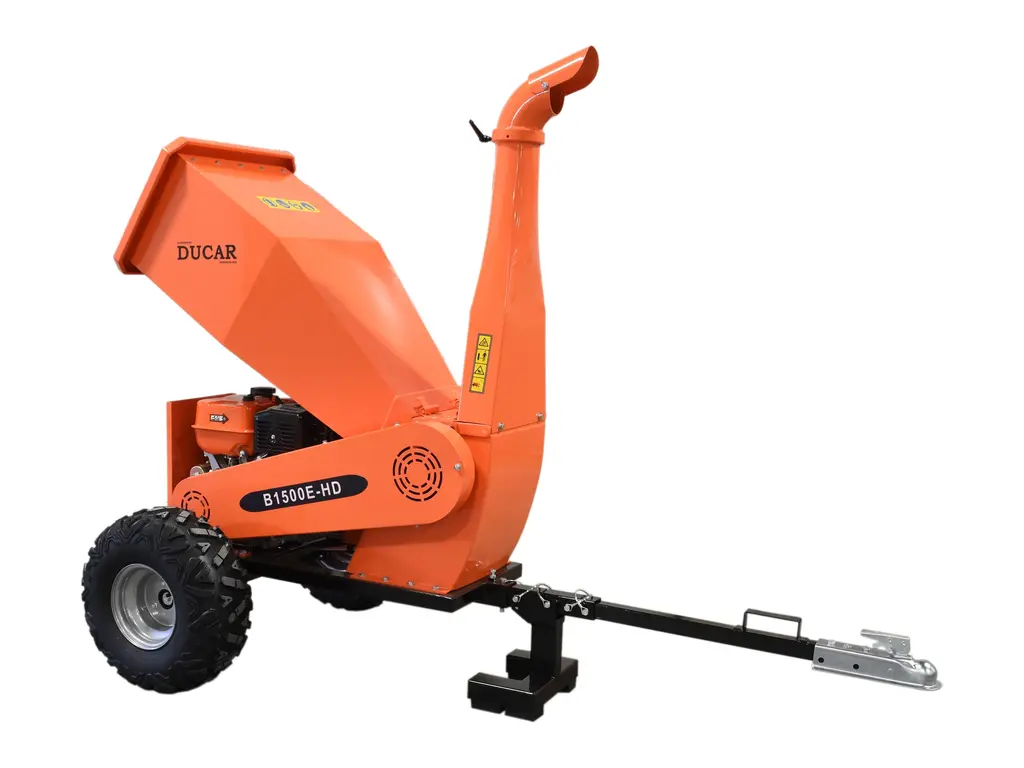 2026 Ducar Wood chipper Heavy Duty 15 HP, 420 cc engine, electric start