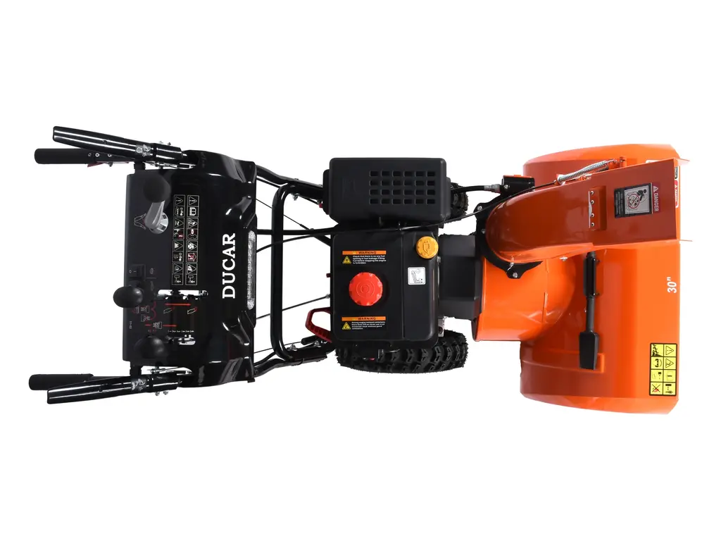 Ducar Souffleuse à neige 30″, 302 cm³, démarrage électrique et à rappel, poignées chauffantes, phare DEL 2026