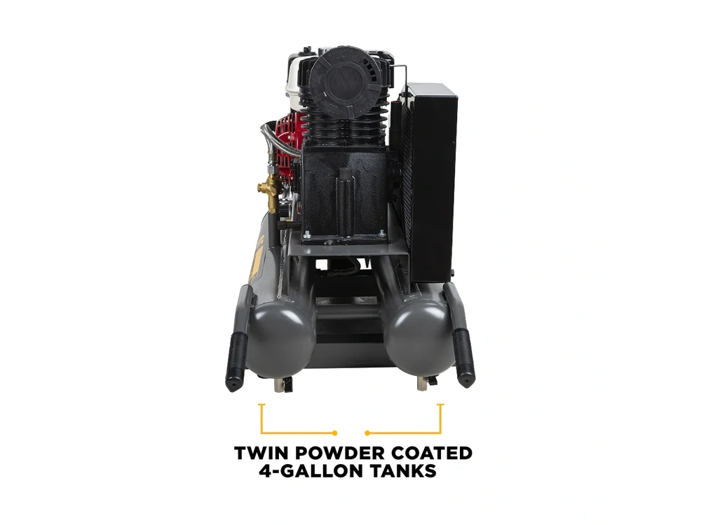 2026 BePower AC658HB 13.8 CFM @ 90 PSI Gas Air Compressor with Honda GX200 Engine - AC658HB alt