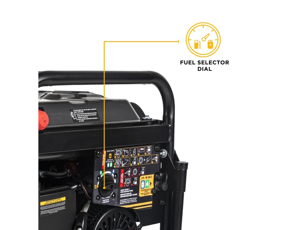 2026 BePower BE12500T 12,500 Watt Tri-Fuel Generator - BE12500T alt