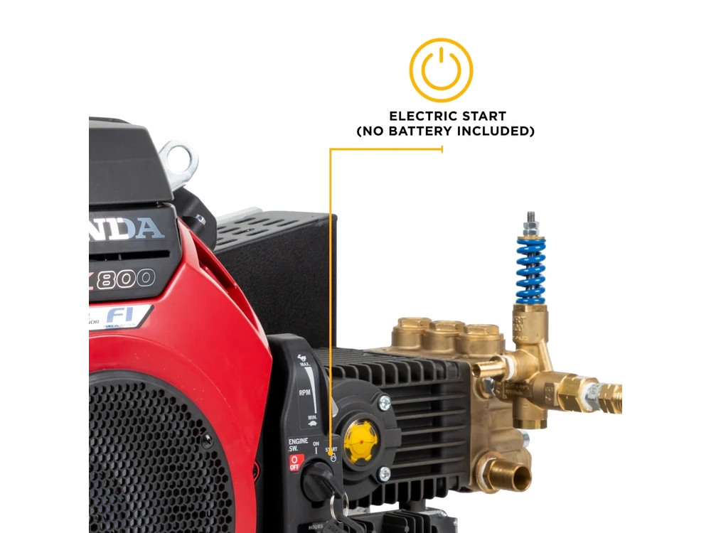 2026 BePower B3528HETBGS 4,200 PSI 8.5 GPM Truck Mount Cold Water Gas Pressure Washer - B3528HETBGS alt