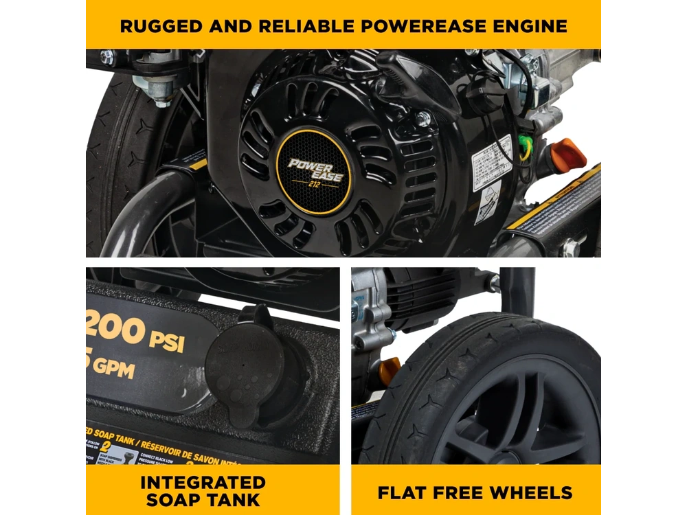 2026 BePower BE327PX 3,200 PSI 2.5 GPM Cold Water Gas Pressure Washer - BE327PX alt