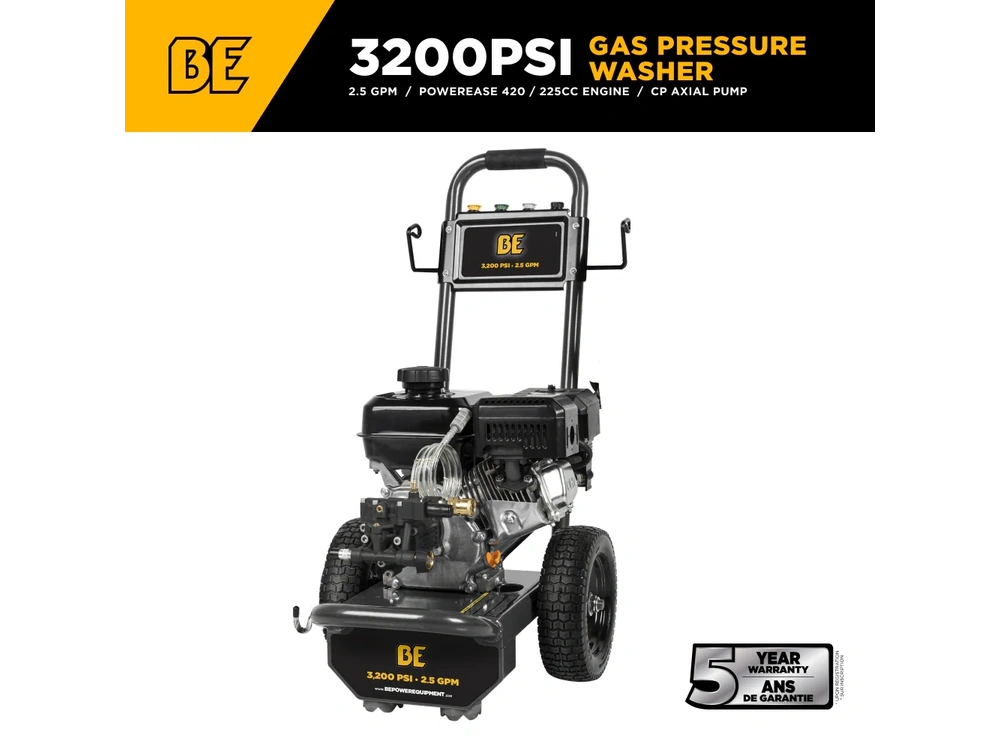 2026 BePower B327PX 3,200 PSI 2.5 GPM Cold Water Gas Pressure Washer - B327PX alt