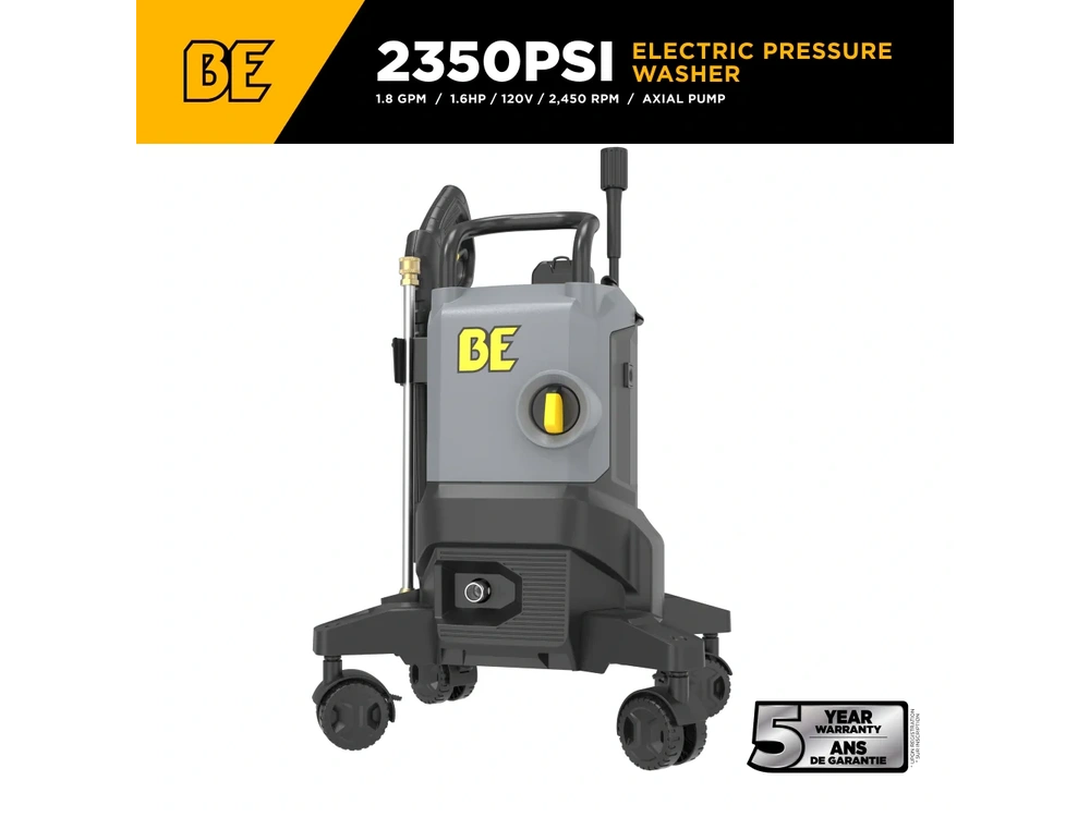 2026 BePower P2318EN 2,350 PSI 1.8 GPM Electric Pressure Washer - P2318EN alt