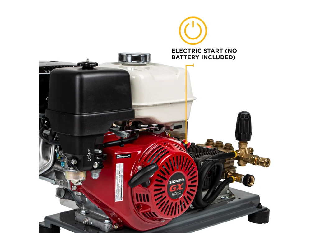 2026 BePower B3213HTBAS 3,200 PSI 5.2 GPM Truck Mount Cold Water Gas Pressure Washer - B3213HTBAS alt