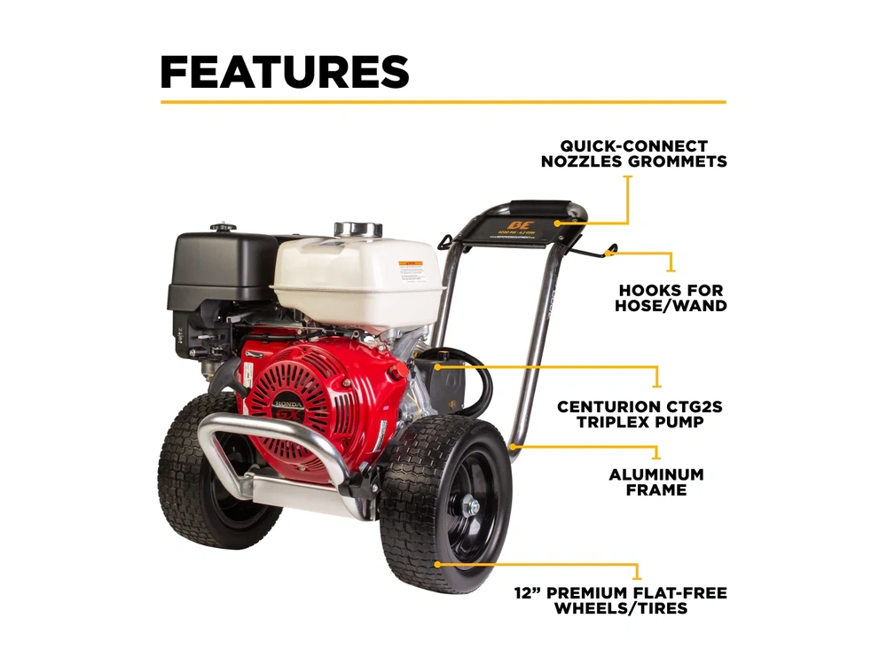 2026 BePower B4213HAAS 4,200 PSI 4.2 GPM Cold Water Gas Pressure Washer - B4213HAAS alt