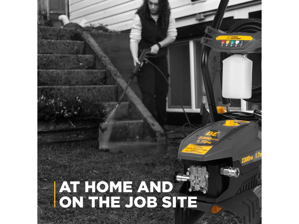 2026 BePower P2317EN 2,300 PSI 1.7 GPM Electric Pressure Washer with AR Axial Pump - P2317EN alt