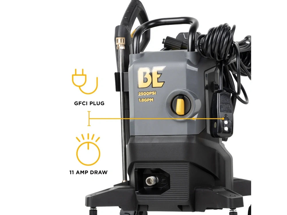 2026 BePower P2318EN 2,350 PSI 1.8 GPM Electric Pressure Washer - P2318EN alt