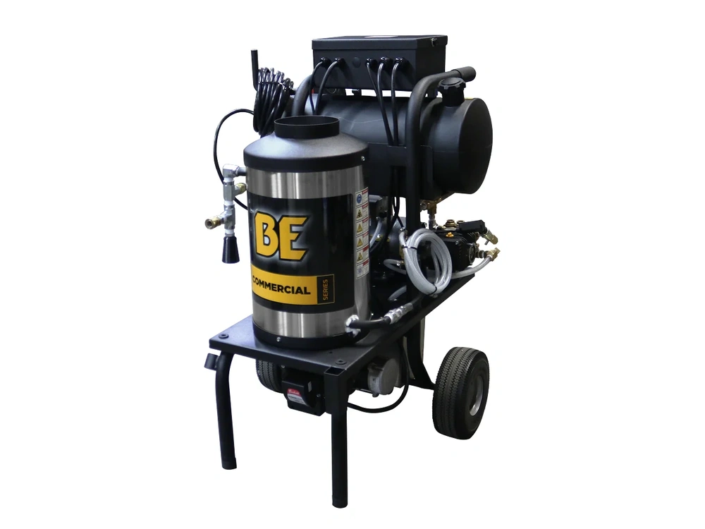2026 BePower 1250 1,000 PSI 2.0 GPM Hot Water Electric Pressure Washer with General T9051EBF triplex pump - 1250 alt
