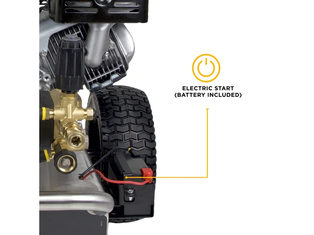 2026 BePower B4213HESAS 4,200 PSI 4.2 GPM Cold Water Gas Pressure Washer - B4213HESAS alt