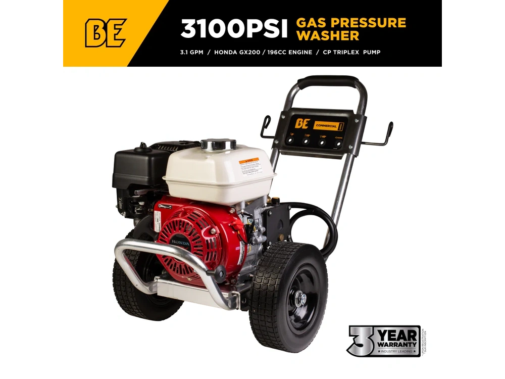 2026 BePower B3165HAAS 3,100 PSI 3.1 GPM Cold Water Gas Pressure Washer - B3165HAAS alt