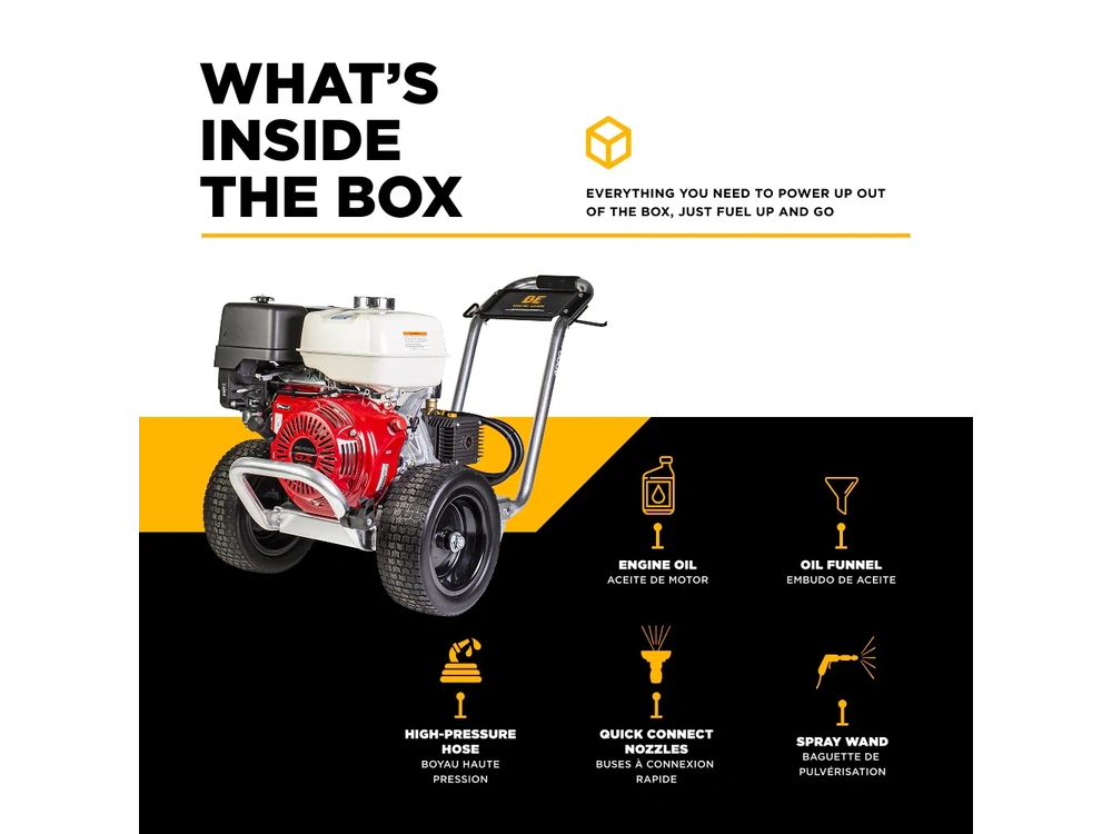2026 BePower B4213HAAS 4,200 PSI 4.2 GPM Cold Water Gas Pressure Washer - B4213HAAS alt