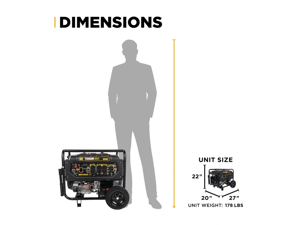 2026 BePower BE11000 11,000 Watt Generator - BE11000 alt