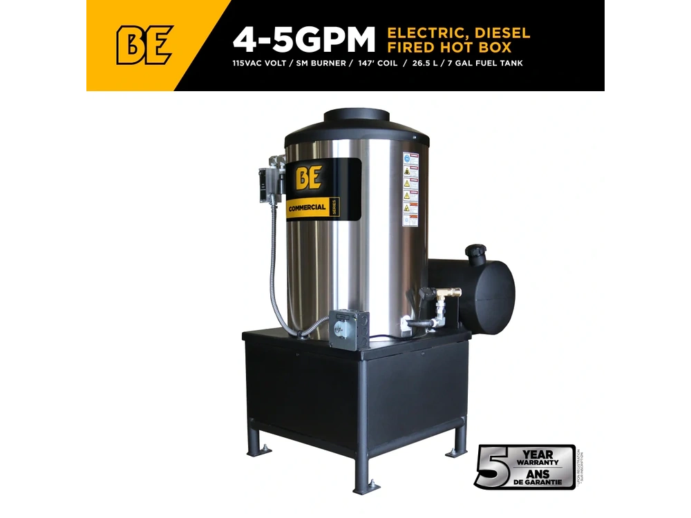 2026 BePower 96115V 115 volt, 4-5 GPM Diesel Fired Hot Box - 96115V alt
