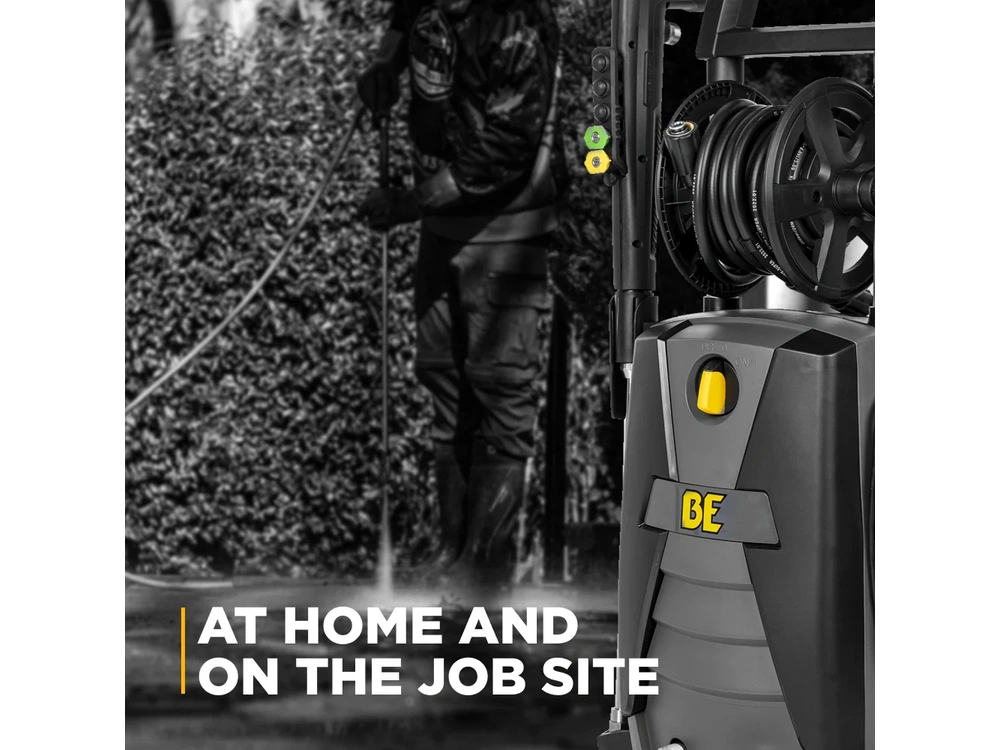 2026 BePower P2115EN 2,150 PSI 1.6 GPM Electric Pressure Washer with Powerease Motor and AR Axial Pump - P2115EN alt