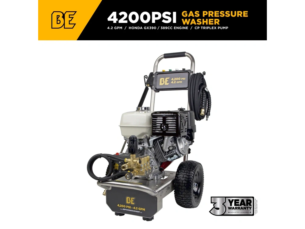 2026 BePower B4213HSAS 4,200 PSI 4.2 GPM Cold Water Gas Pressure Washer - B4213HSAS alt