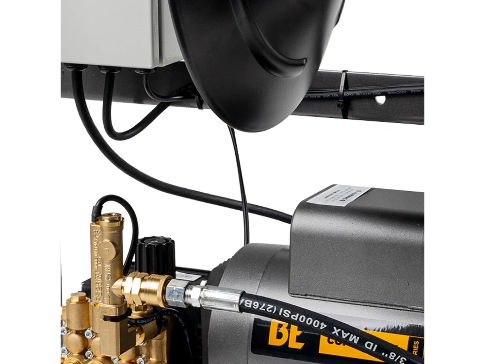 2026 BePower X-1520FW1ARH 1,500 PSI 2.0 GPM 2.0 HP Wall Mount Electric Pressure Washer with a Baldor Motor and CP Triplex Pump - X-1520FW1ARH alt